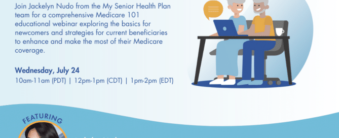 My Senior Health Plan hosts a Medicare education free webinar once per month to help seniors turning 65 and those already enrolled in Medicare to clearly understand the benefits and navigating the complexities.